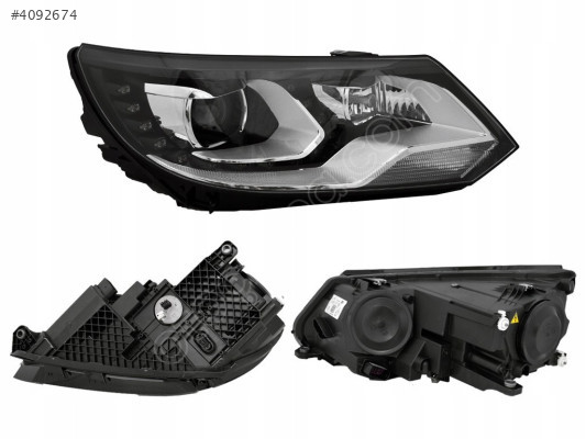 5N1941754 VW TİGUAN 2012-2015 SAĞ Bİ XENON LED FAR HELLA