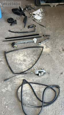 Honda civic fc5 sağ ön kapı aksesuarları tüm set orjinal