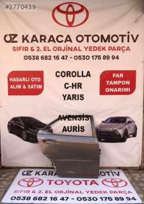 2013-2018 TOYOTA COROLLA ÇIKMA ORJINAL SAĞ ARKA KAPI