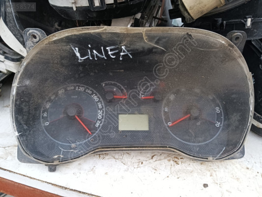 Fiat linea kilometre saati
