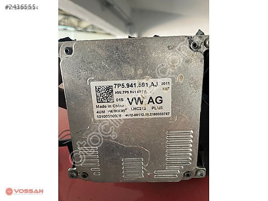 Far beyni 7P5941591AJ Orjinal Çıkma Parça Volkswagen