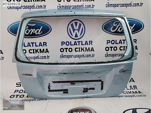 Hyundai Getz bagaj kapısı orijinal göçük hasarlı
