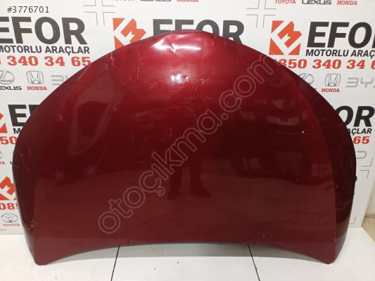 TOYOTA COROLLA MOTOR KAPUT ORJİNAL ÇIKMA YEDEK PARÇA 13-18
