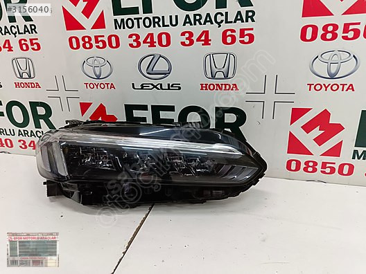 HONDA CİVİC FE1 ORJİNAL ÇIKMA SAĞ FAR 22-24