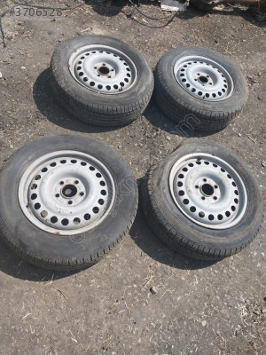 FORD CONNECT 2005 ÇIKMA ORİJİNAL SAC JANT TAKIMI