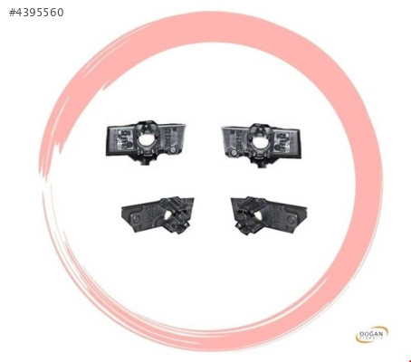 ARKA TAMPON SENSÖR BRAKETİ (4LÜ) PARTNER 2018-