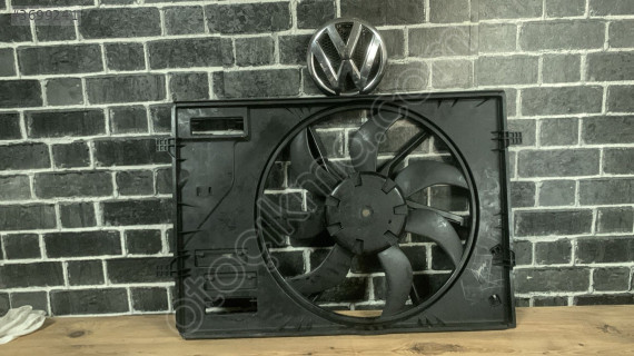 5Q0121205 Orjinal vw golf7 fan davlumbazı ve fan motoru