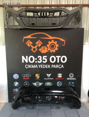 8V4807511 AUDİ A3 HB ARKA TAMPON 2012-2020