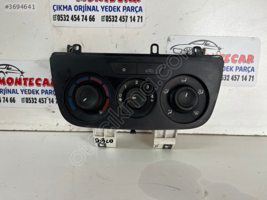FİAT DOBLO KALORİFER- KLİMA KONTROL PANELİ HATASIZ MONTECAR