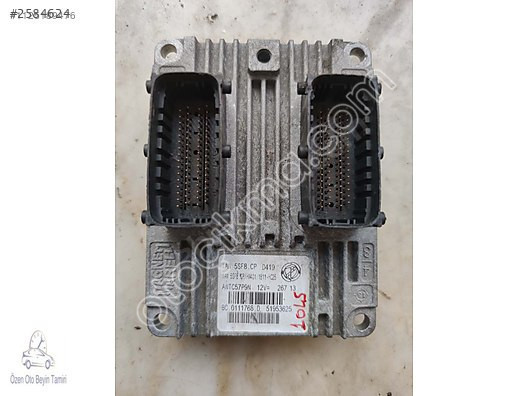 Fiat Panda Motor Beyni IAW 5SF8.CP - 51953625 - IAW 5SF8CP