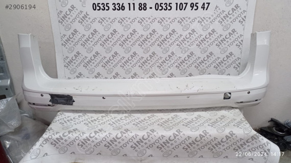 VOLKSWAGEN CADDY 2020 2022 ARKA TAMPON ÇIKMA 2K7807421A
