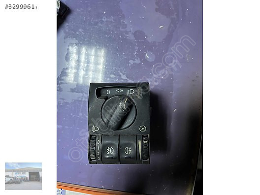 OTO CEMDEN ÇIKMA OPEL OMEGA FAR KONTROL PANELİ
