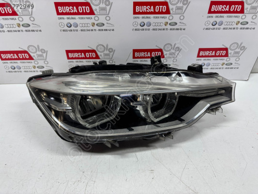 BMW F30 3 SERİ LCİ LED SAĞ FAR 7419634-02 SÖKME ORJINAL