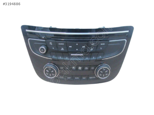 Peugeot 508 Radyo CD Klima Kalorifer Kontrol Paneli Garantili
