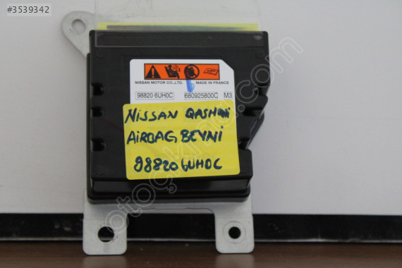 NİSSAN QASHQAİ AİRBAG BEYNİ 988206UH0C