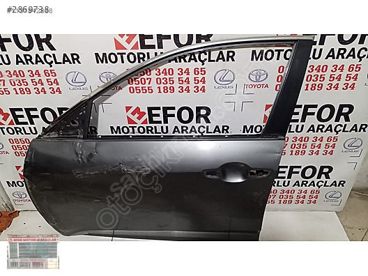 HONDA CİVİC FC5 ORJİNAL ÇIKMA SOL ÖN KAPI 16-21