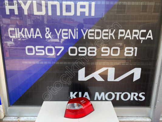 KİA RİO 2012-2016 SAĞ STOP ORİJİNAL ÇIKMA YEDEK PARÇA