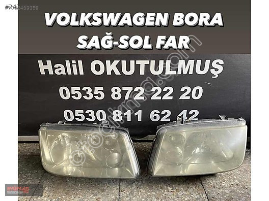 Orjinal Volkswagen Bora Sağ Sol Far Seti - Eyupcan Oto Çı
