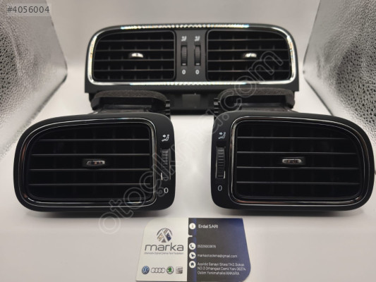 VOLKSWAGEN POLO 2010-2018 HAVALANDIRMA IZGARA SETİ KROMLU SIFIR