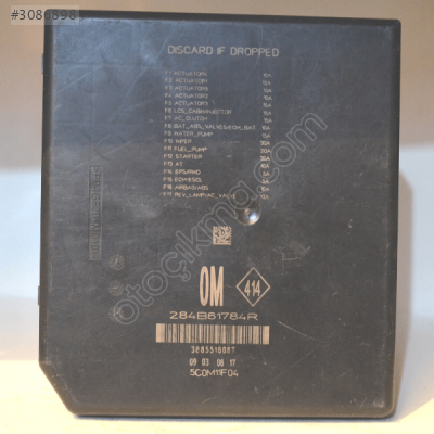 284B61784R 3885517057 SIGORTA KUTUSU RENAULT KADJAR 1.6 TCE