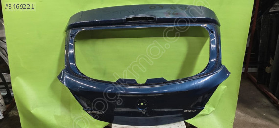 2013-2017 Opel Corsa arka bagaj kapağı çıkma orjinal
