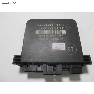 Mercedes W203 Sol Arka Kapı Kontrol Modülü 2038202185 HW07/02