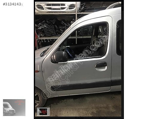 Renault kangoo sol ön kapı 2001 -2010 model
