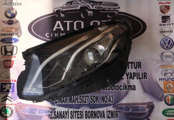 MERCEDES A213 ORJİNAL ÇIKMA SOL FAR d