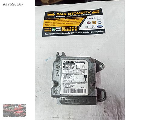 RENAULT MEGANE 1 AIRBAG BEYNİ 550548400 8200101440A