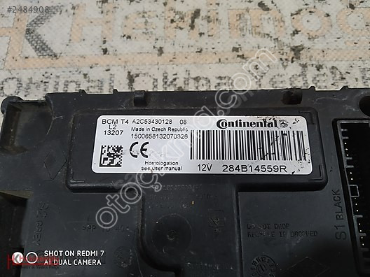 7 RENAULT CLİO 4 CAPTUR BCM UCH BEYNİ 284B14559R A2C53430128