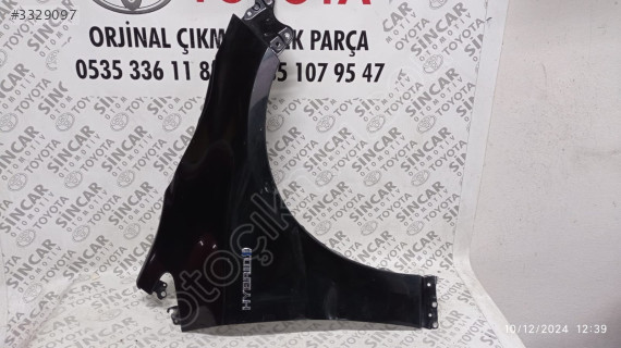 2019-2024 TOYOTA COROLLA SAĞ ÖN ÇAMURLUK - ÇIKMA ORJİNAL