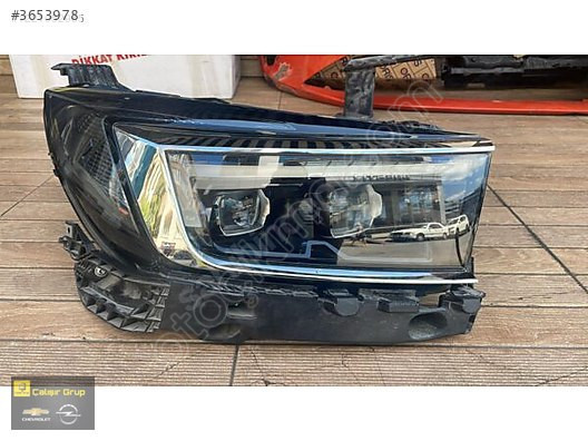 OPEL GRANDLAND MAKYAJLI KASA SAĞ ÖN FAR ÇIKMA SÖKME YEDEK PARÇA