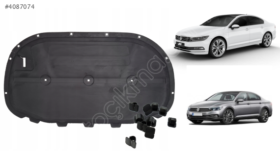 3G0863831A MOTOR KAPUT KEÇESİ KLİPSLİ PASSAT 2015