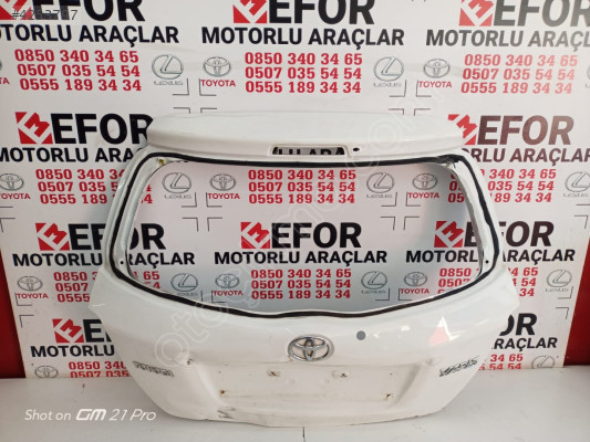 TOYOTA YARİS ORJİNAL ÇIKMA BAGAJ KAPAK