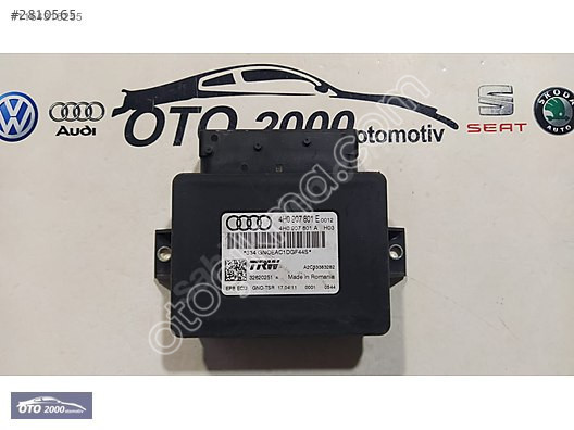 4H0907801E-4H0907801A AUDİ A6 EL FREN BEYNİ KONTROL ÜNİTESİ