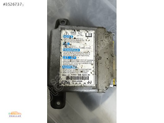 Honda Civic Airbag Beyni - Mertler Oto Yedek Parça