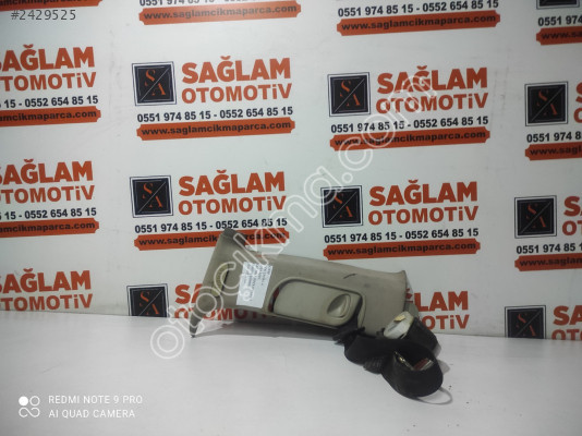 OPEL ZAFİRA-A 99-05 ÇIKMA SAĞ ARKA EMNİYET KEMERİ 09133150