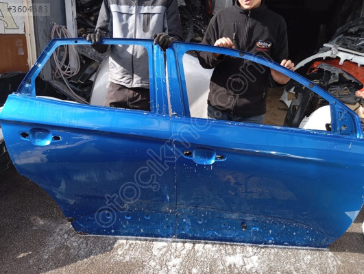 OPEL GRANDLAND X MAVİ SAĞ ÖN ARKA KAPI ORJINAL BOYASIZ