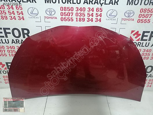 TOYOTA YARİS MOTOR KAPUTU ÇIKMA ORJİNAL PARÇA 2012-2018
