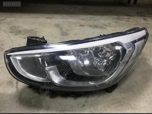 2015 Hyundai Accent Blue İçin Çıkma Sol Far