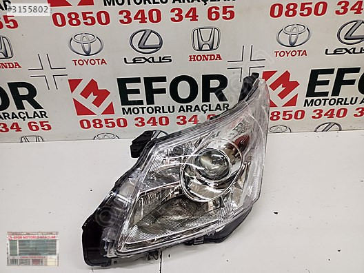 TOYOTA AVENSİS SIFIR DEPO SOL ÖN FAR 10-12 OEM:81170-05310