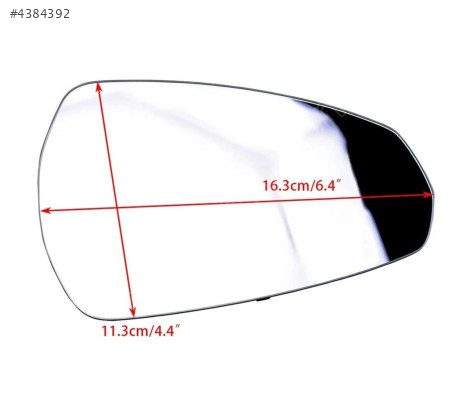 8V0857536C A3 SEDAN-HB AYNA CAMI SAĞ