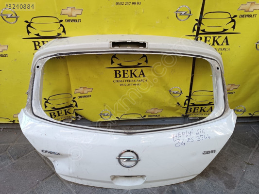 OPEL CORSA D BAGAJ KAPAĞI ÇIKMA ORJİNAL YEDEK PARÇA