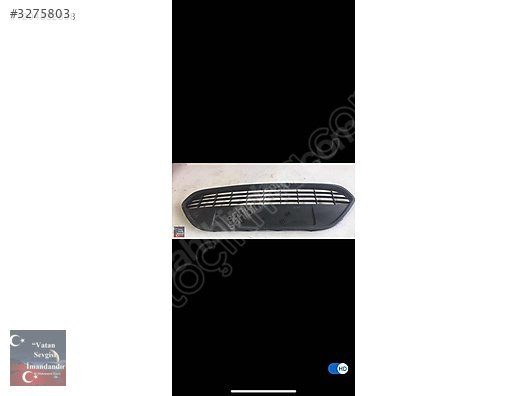FORD FOCUS ÖN TAMPON IZGARASI