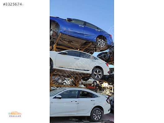 2019 HONDA CİVİC SOL ARKA KAPI ÜNALLAR OTO ÇIKMA YEDEK PARÇA