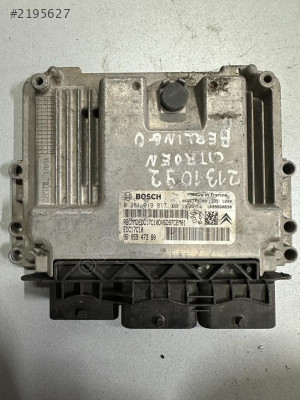 0281019817/EDC17C10 CİTREON BERLİNGO 1.6 HDİ MOTOR BEYNİ