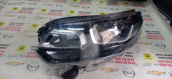 OPEL VİVARO D SOL FAR ÇIKMA SÖKME YEDEK PARÇA