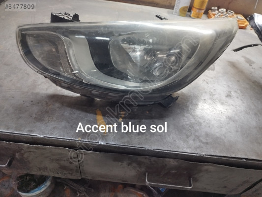 Hyundai Accent blue çıkma sol ön far