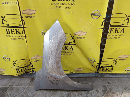 OPEL CORSA F SAĞ ÖN ÇAMURLUK GRİ ÇIKMA ORJİNAL YEDEK PARÇA