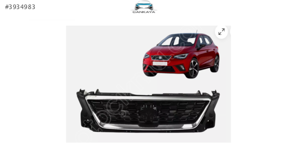 SEAT İBİZA 2018+++ ÖN PANJUR KOMPLE KROMLU (6F0853654)SIFIR